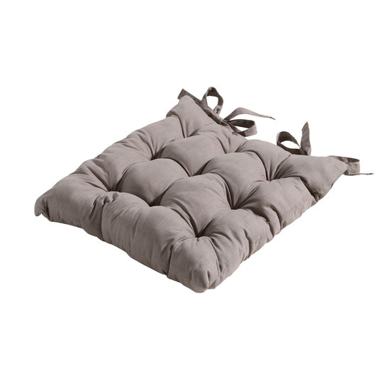 Toscane kussen ca.46x46cm Basic taupe 2 stuks