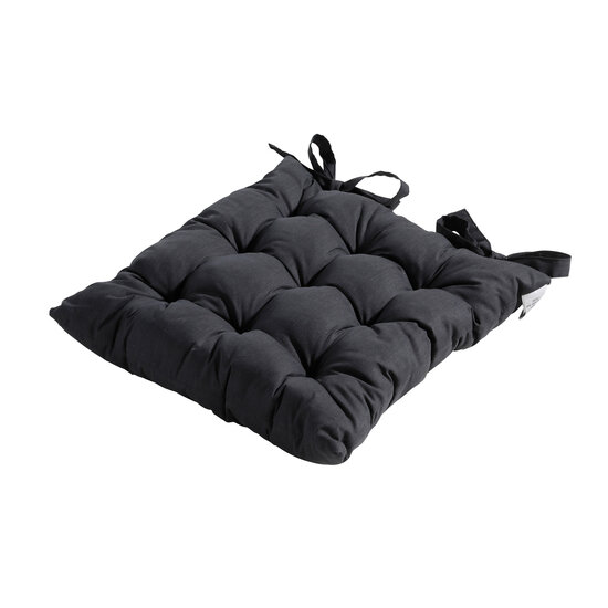 Toscane kussen ca.46x46cm Basic black 2 stuks