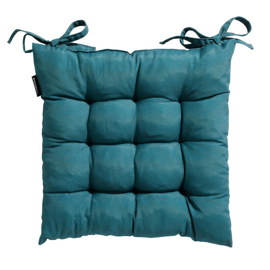 Toscane kussen ca.46x46cm Panama sea blue 2 stuks