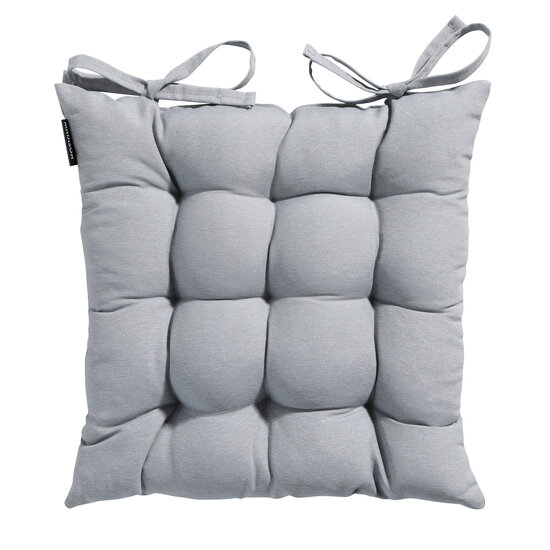 Toscane kussen ca.46x46cm Panama light grey 2 stuks