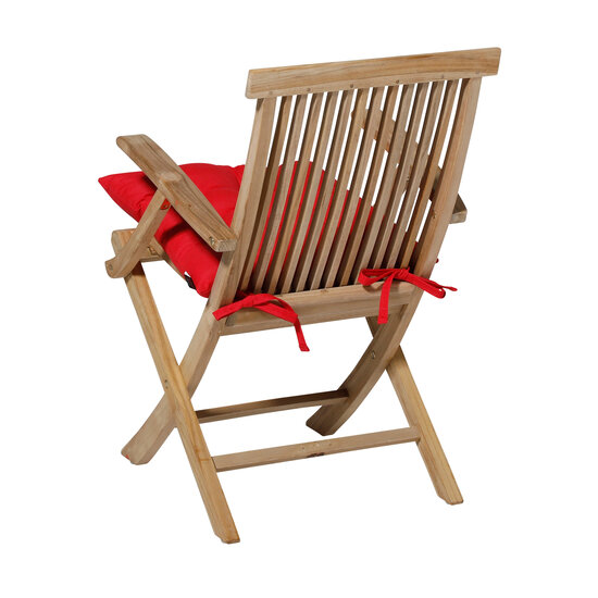 Toscane kussen ca.46x46cm Panama red 2 stuks