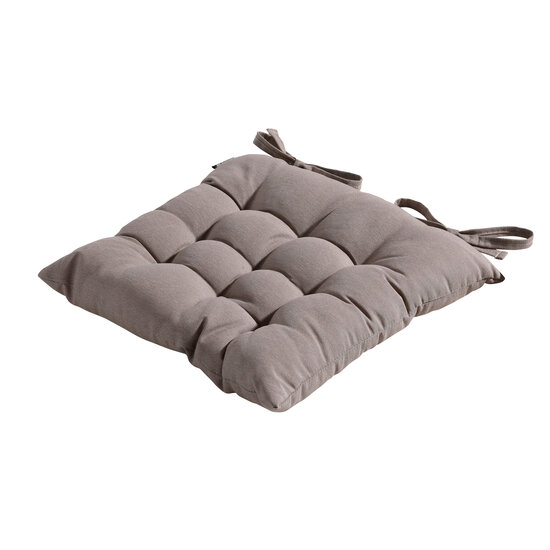 Toscane kussen ca.46x46cm Panama taupe 2 stuks