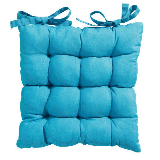 Toscane kussen ca.46x46cm Panama aqua 2 stuks