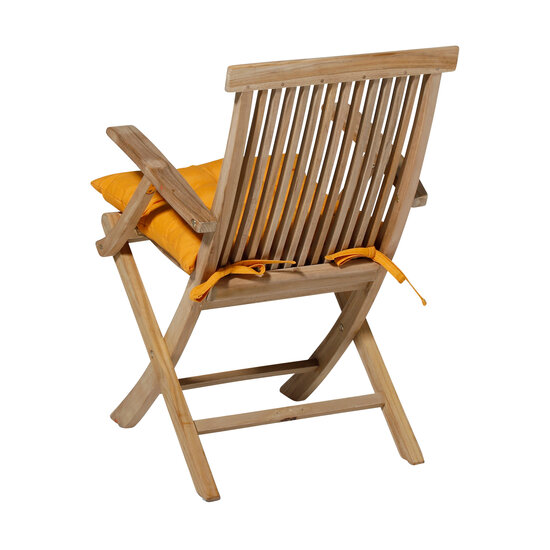 Toscane kussen ca.46x46cm Panama golden glow 2 stuks