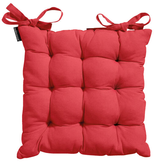 Toscane kussen ca.46x46cm Panama brick red 2 stuks