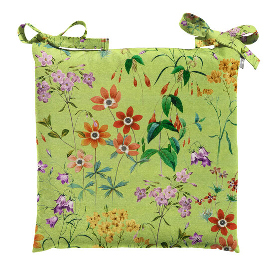 Toscane kussen ca.46x46cm Outdoor+ Milly green 2 stuks
