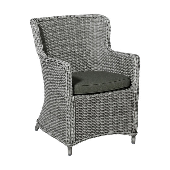 Wicker universeel ca.48x48cm Outdoor Manchester green 2 stuks