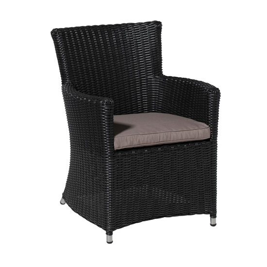 Wicker york ca.48x48cm Panama taupe 2 stuks