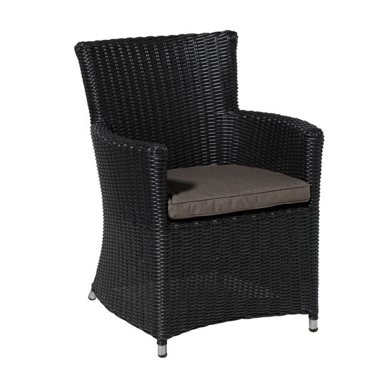 Wicker york ca.48x48cm Outdoor Oxford taupe 2 stuks