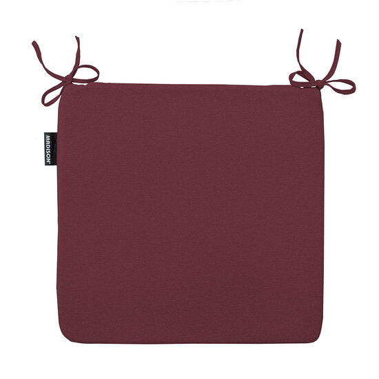 Zitje universeel rits ca.40x40cm Panama bordeaux 2 stuks