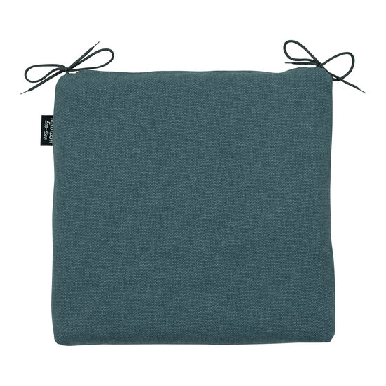 Zitje universeel rits ca.40x40cm Sea blue canvas eco+ 2 stuks