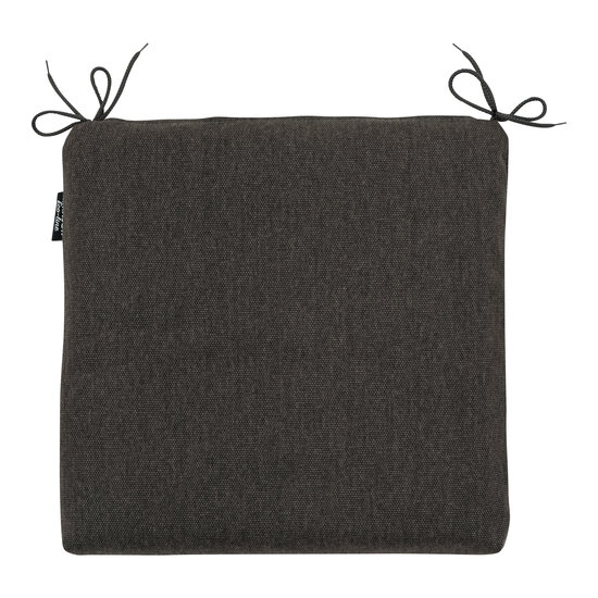 Zitje universeel rits ca.40x40cm Dark grey canvas eco+ 2 stuks
