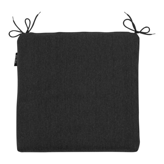 Zitje universeel rits ca.40x40cm Black canvas eco+ 2 stuks