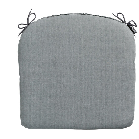 Zitkussen ca.46x48cm Basic grey 2 stuks