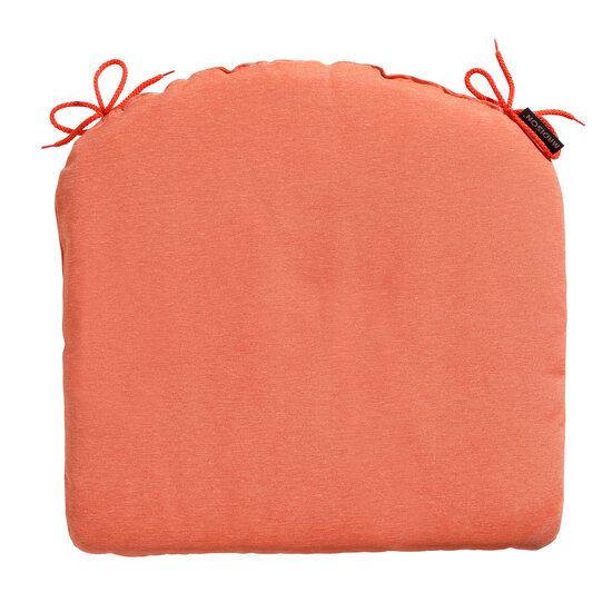 Zitkussen ca.46x48cm Panama flame orange 2 stuks