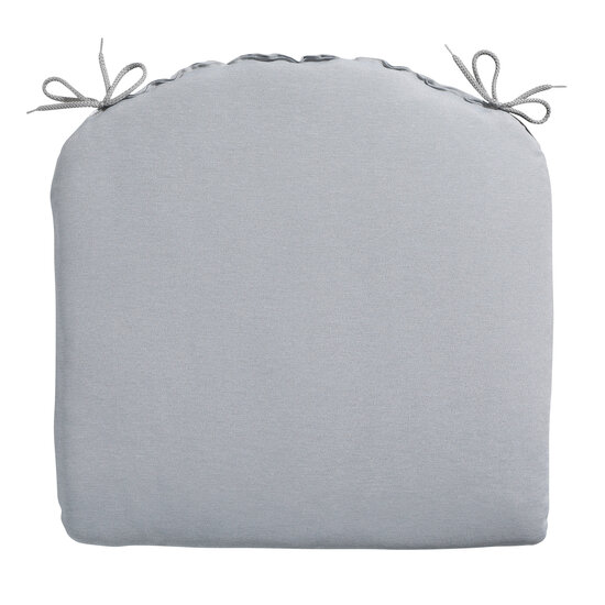Zitkussen ca.46x48cm Panama light grey 2 stuks