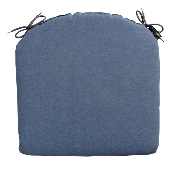 Zitkussen ca.46x48cm Panama safier blue 2 stuks