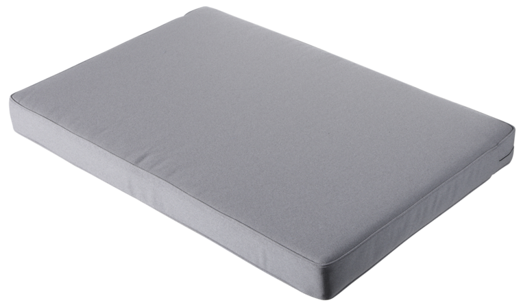 Lounge palletkussen set 120x80cm + rugkussens (Outdoor Manchester Light Grey) - Madison