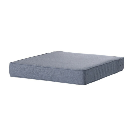 Lounge zitkussen ca.73x73cm Outdoor Manchester denim grey 2 stuks