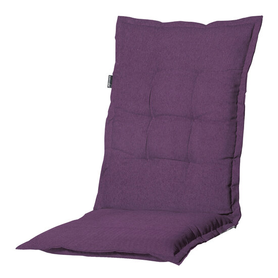 Kussen lage rug ca.105x50cm Panama purple 2 stuks
