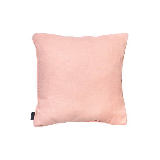 Sierkussen paspel ca.50x50cm Outdoor WR Napels salmone 2 stuks