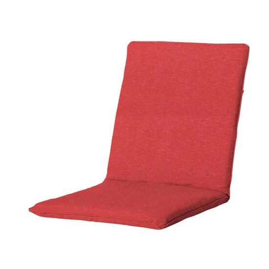 Stapelstoel kussen ca.97x49cm Panama brick red 2 stuks