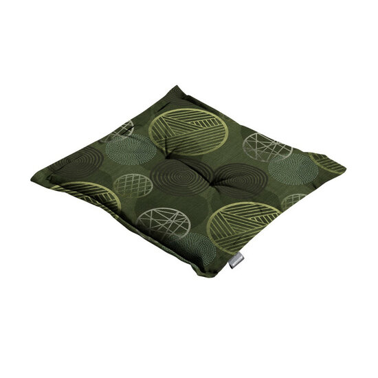 Zit universeel ca.50x50cm Circle green 2 stuks