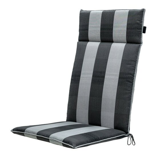 Kussen hoog universeel ca.120x50cm Alice grey 2 stuks