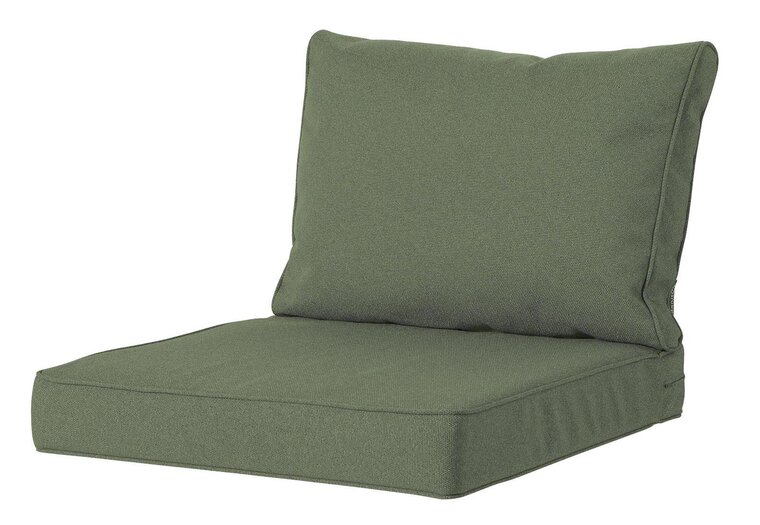 Madison Luxe Loungekussens (Outdoor Manchester Green) 73x73 + 73x40cm | Extra dik