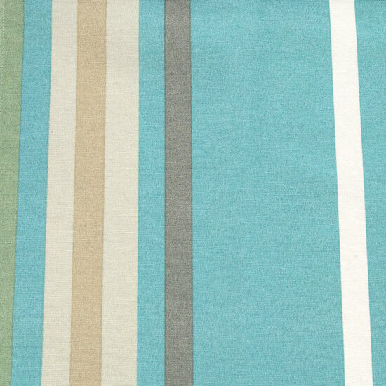 Sierkussen paspel ca.30x50cm Righe azure 2 stuks