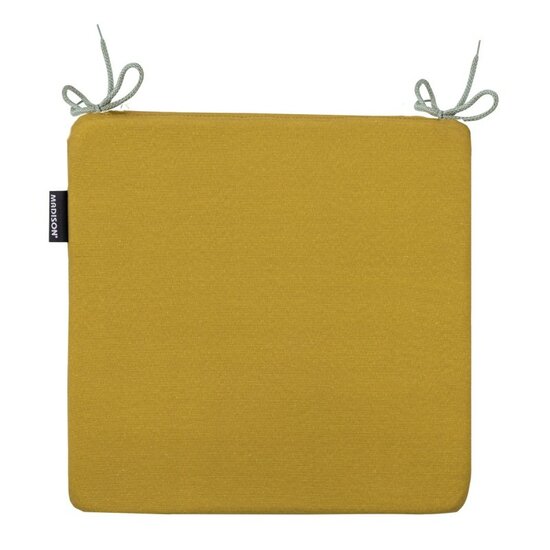 Zitje universeel rits ca.40x40cm Panama mustard 2 stuks