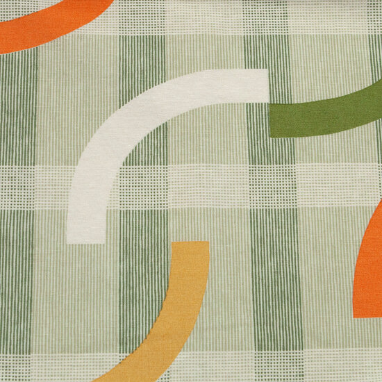Kussen hoog universeel ca.120x50cm Tess orange 2 stuks