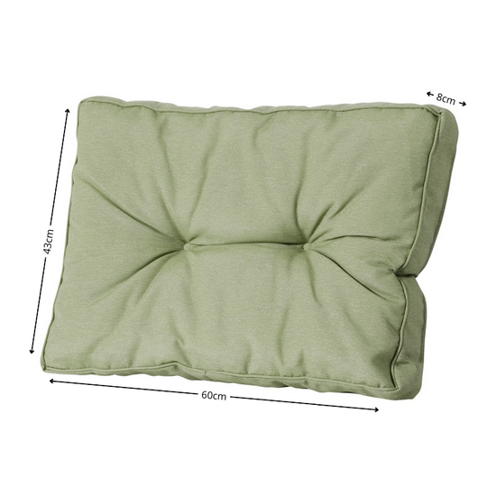 Florance rug ca.43x60cm Panama sage 2 stuks