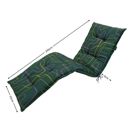 Ligbedkussen ca.200x65cm Joah green