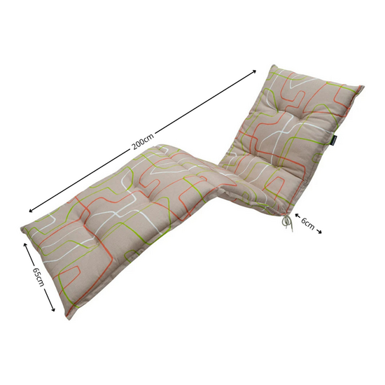 Ligbedkussen ca.200x65cm Joah terra