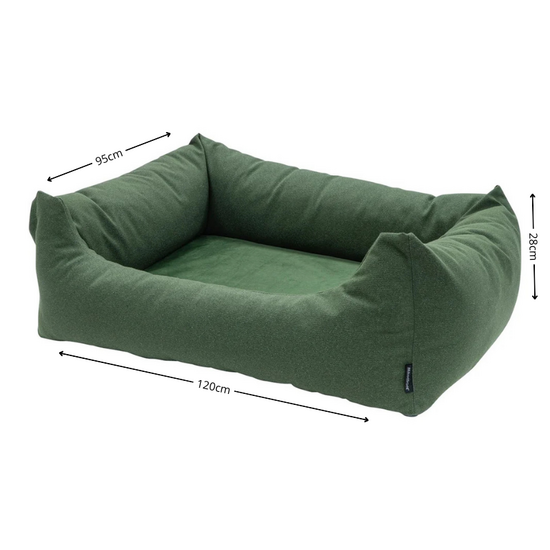 Hondenmand ca.120x95x28cm Outdoor Manchester green