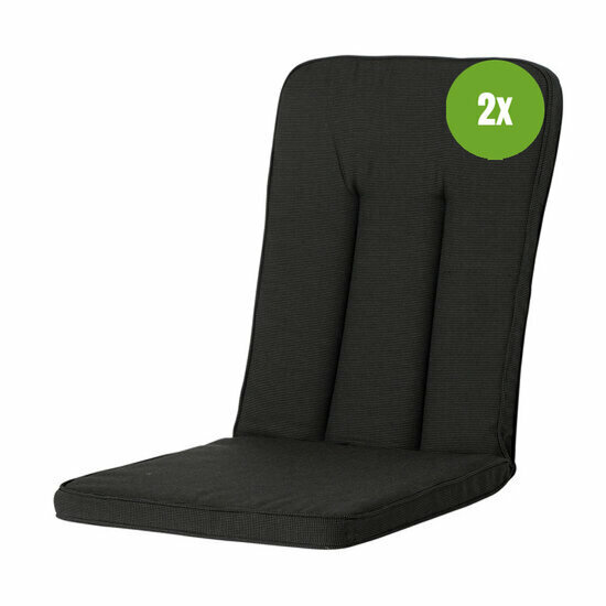 Exelsior/Primero/Balero ca.110x48cm Rib black 2 stuks