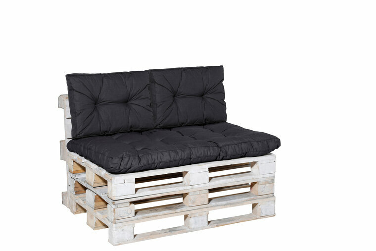 Florance rug ca.43x60cm Basic black 2 stuks