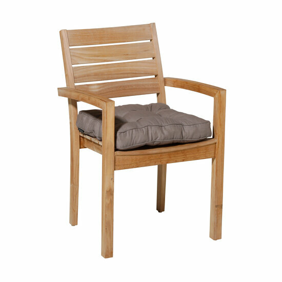 Florance kussen ca.47x47cm Basic taupe 2 stuks