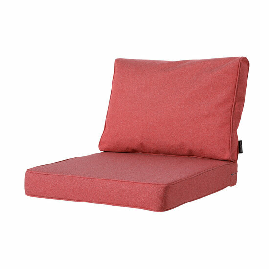 Lounge zitkussen ca.73x73cm Outdoor Manchester red 2 stuks