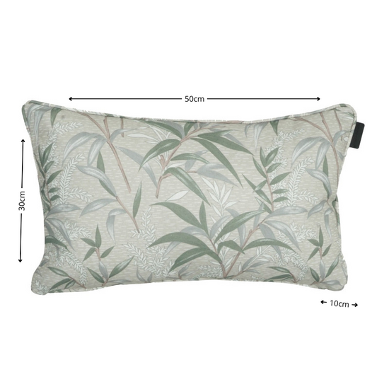 Sierkussen paspel ca.30x50cm Outdoor+ Palma natural 2 stuks