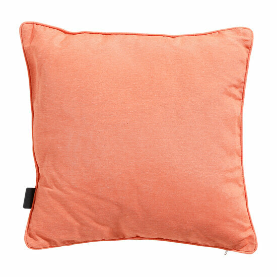 Sierkussen paspel ca.45x45cm Panama flame orange 2 stuks