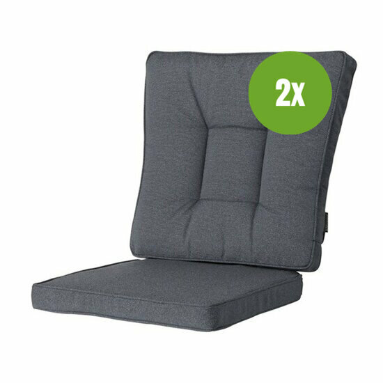 Wicker dining set ca.95x46cm Outdoor Manchester grey