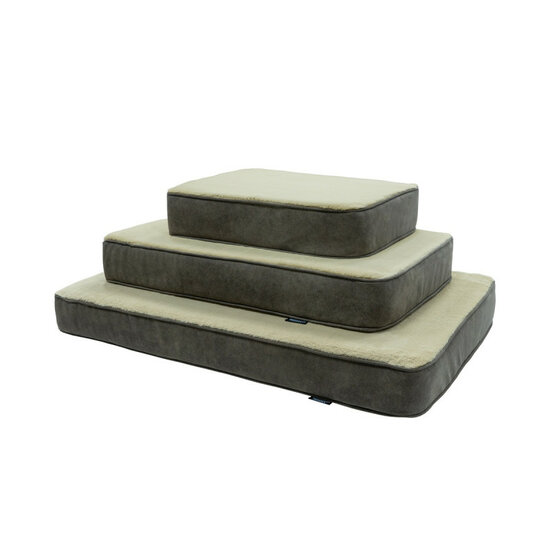 Orthopedisch kussen ca.80x55cm Taupe