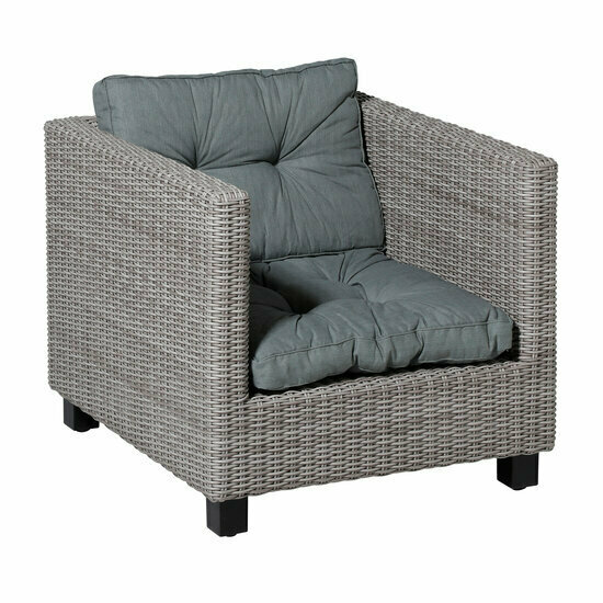 Florance zit ca.73x73cm Basic grey 2 stuks