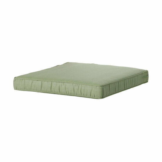 Lounge luxe ca.73x73cm Basic green 2 stuks