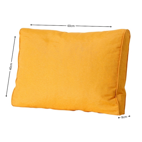 Lounge rug soft ca.40x60cm Panama golden glow 2 stuks