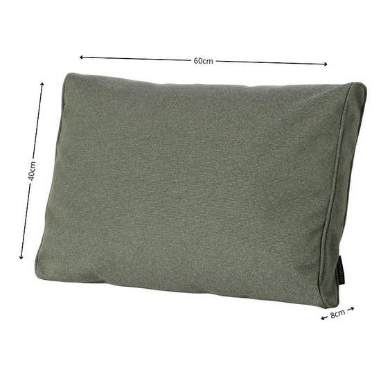 Lounge rugkussen ca.40x60cm Outdoor Manchester green 2 stuks