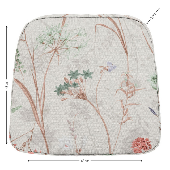 Wicker universeel ca.48x48cm Donna natural canvas eco+ 2 stuks