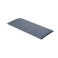 Bankkussen ca.(120)110x48cm Outdoor Manchester denim grey